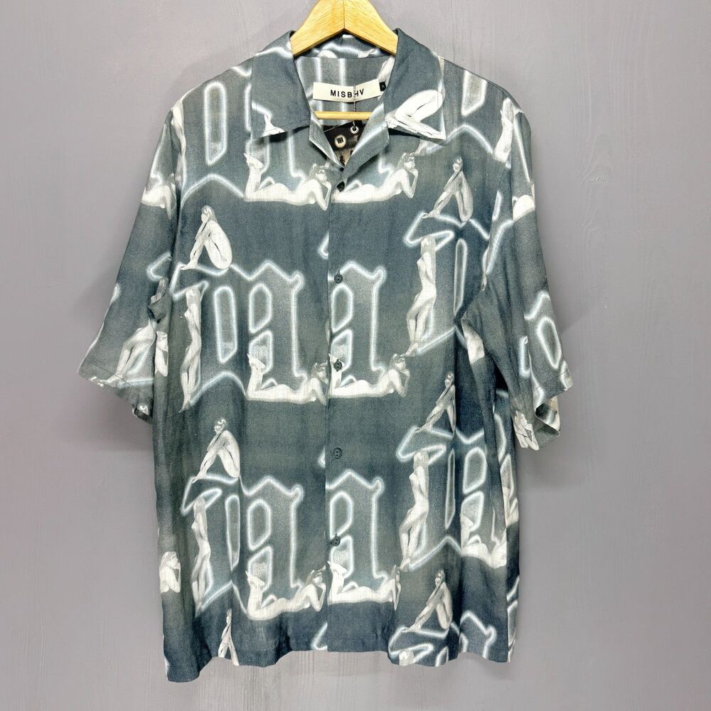 MISBHV Big M Shirt XL | Button Up Short Sleeve | NWT